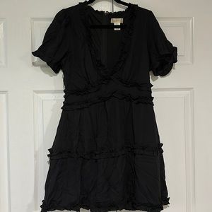 Altar’d State black ruffle dress